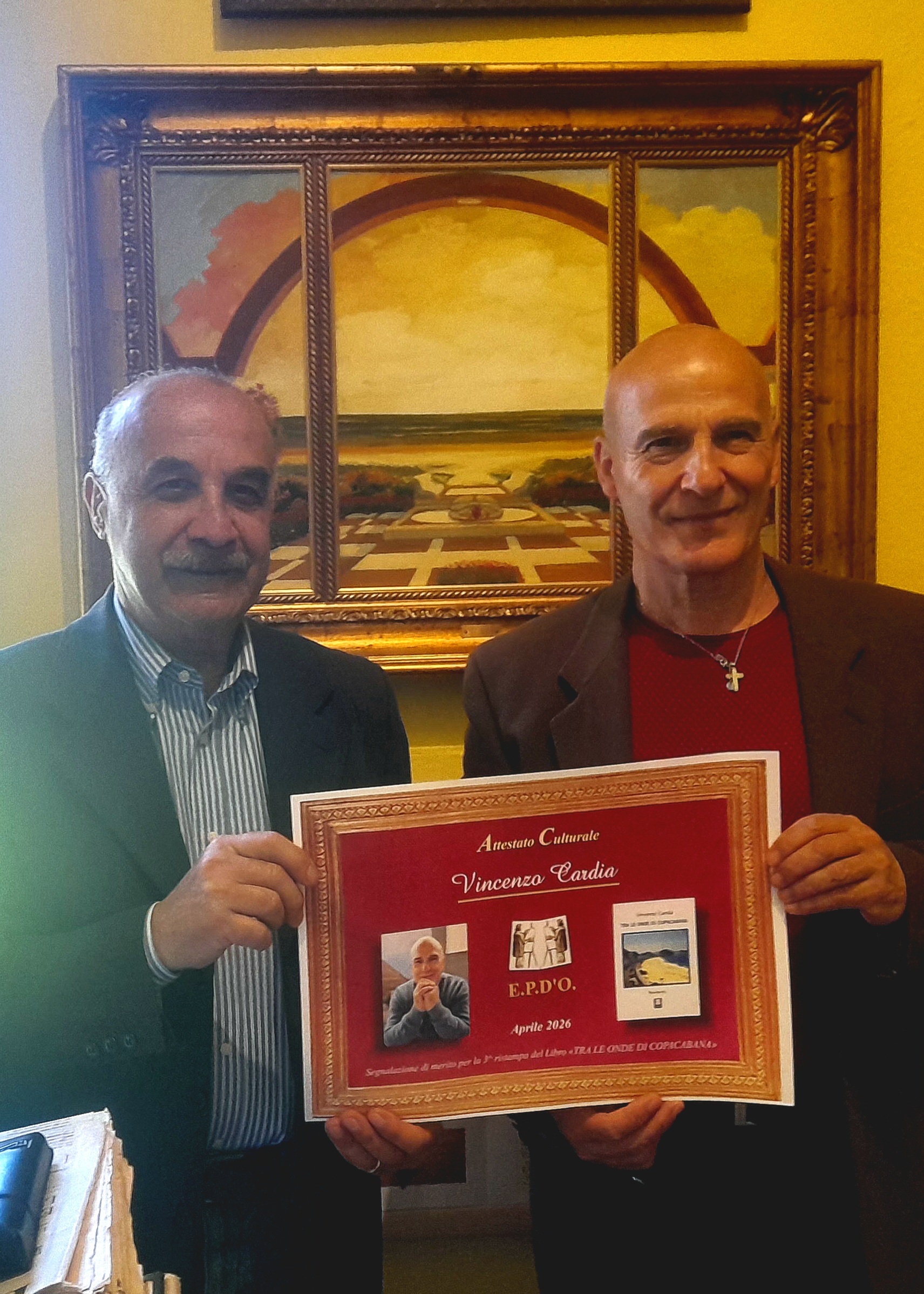 EPDO - Attestato Speciale Vincenzo Cardia